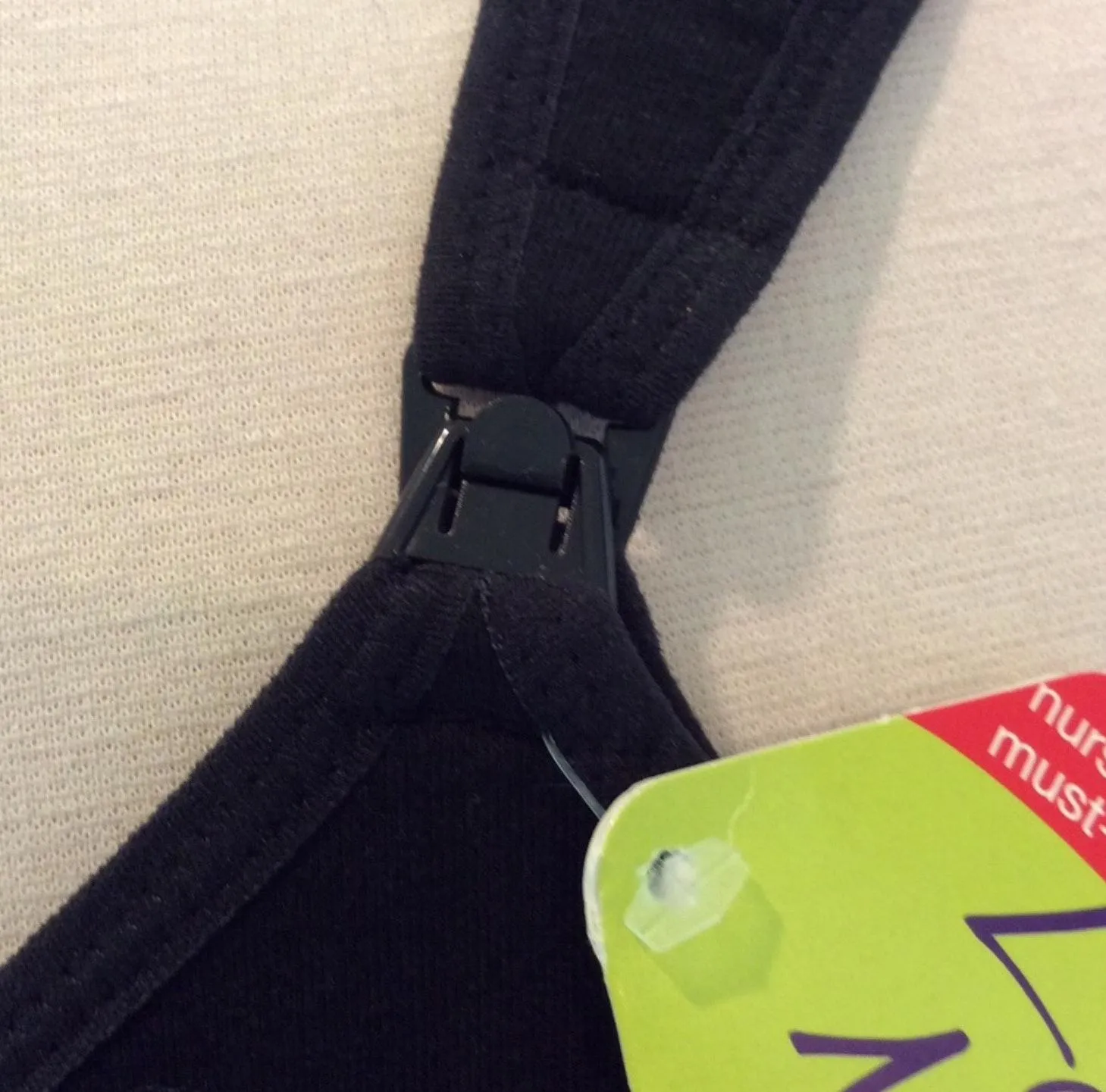 Nursing Bra Black 38D New Wirefree - Image 5