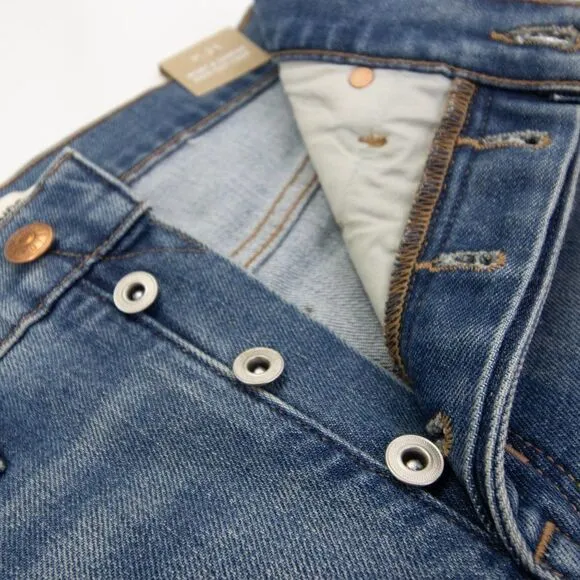 Madewell made in USA Rivet‎ & Thread Cali Demi-Boot Jeans in Shetland Wash - Image 7