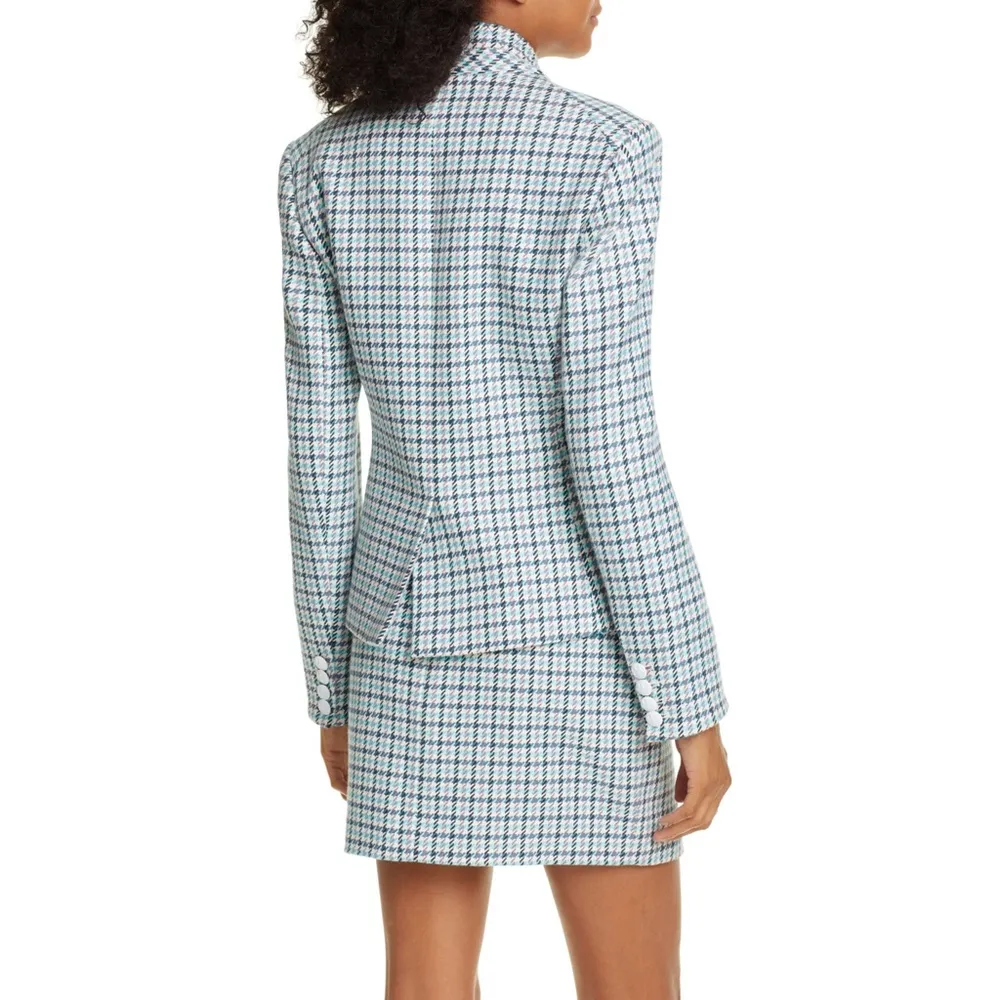 Veronica Beard Farley Dickey Herringbone Jacket - Image 3