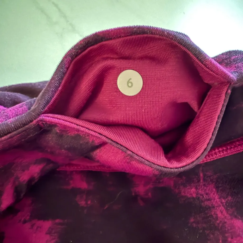 Lululemon Wunder Under Crop Breezie Regal Plum - Image 4