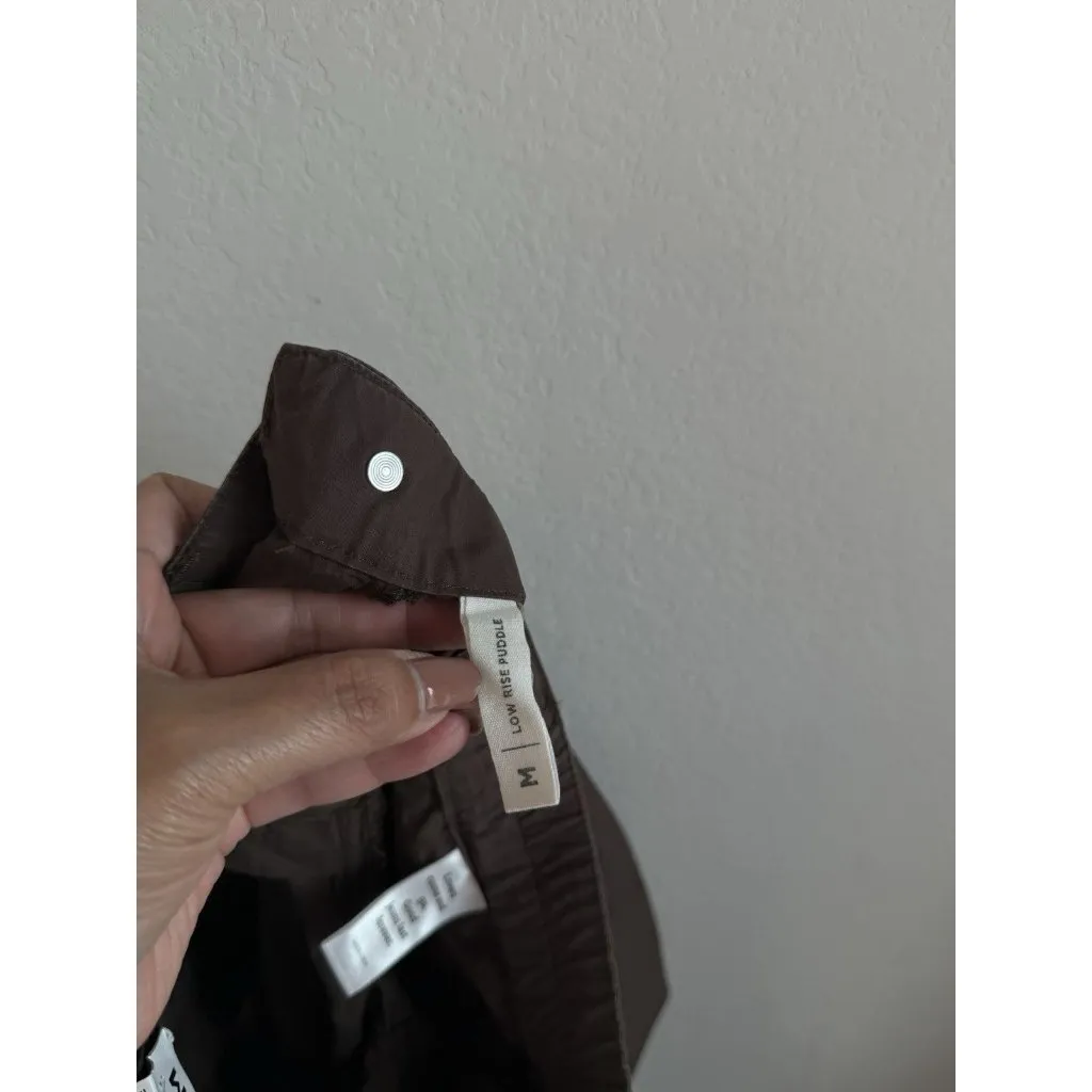 Pacsun Women’s Brown 90's Baggy Cargo Pant Low Rise Puddle Size Medium‎ NEW - Image 14