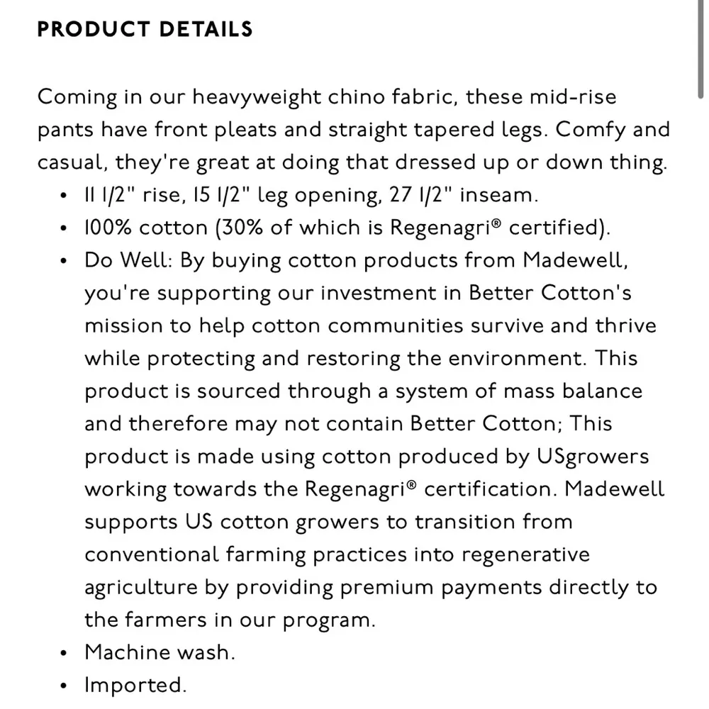 Madewell Pleated Straight Pants - Image 7