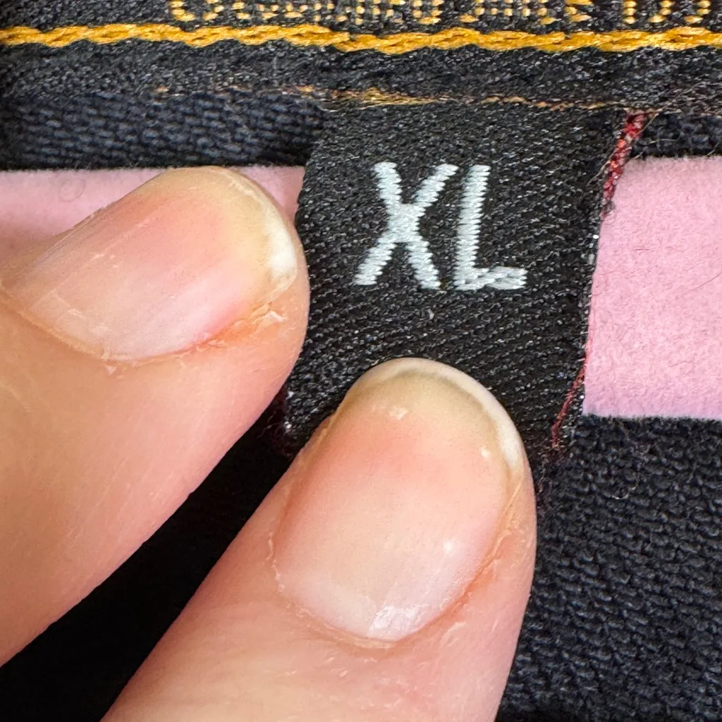 Milwaukee Leather Black Denim Studded Moto Jean Jacket Women XL Bikercore Grunge - Image 8