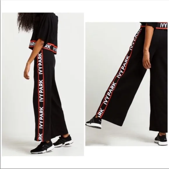 IVY PARK Beyoncé Pull-on Wide Leg Sweat Pants - Image 2