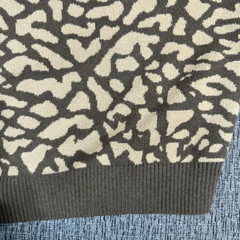 Jordan Women’s Elephant Pattern Full Button Palomino Cardigan - Image 8