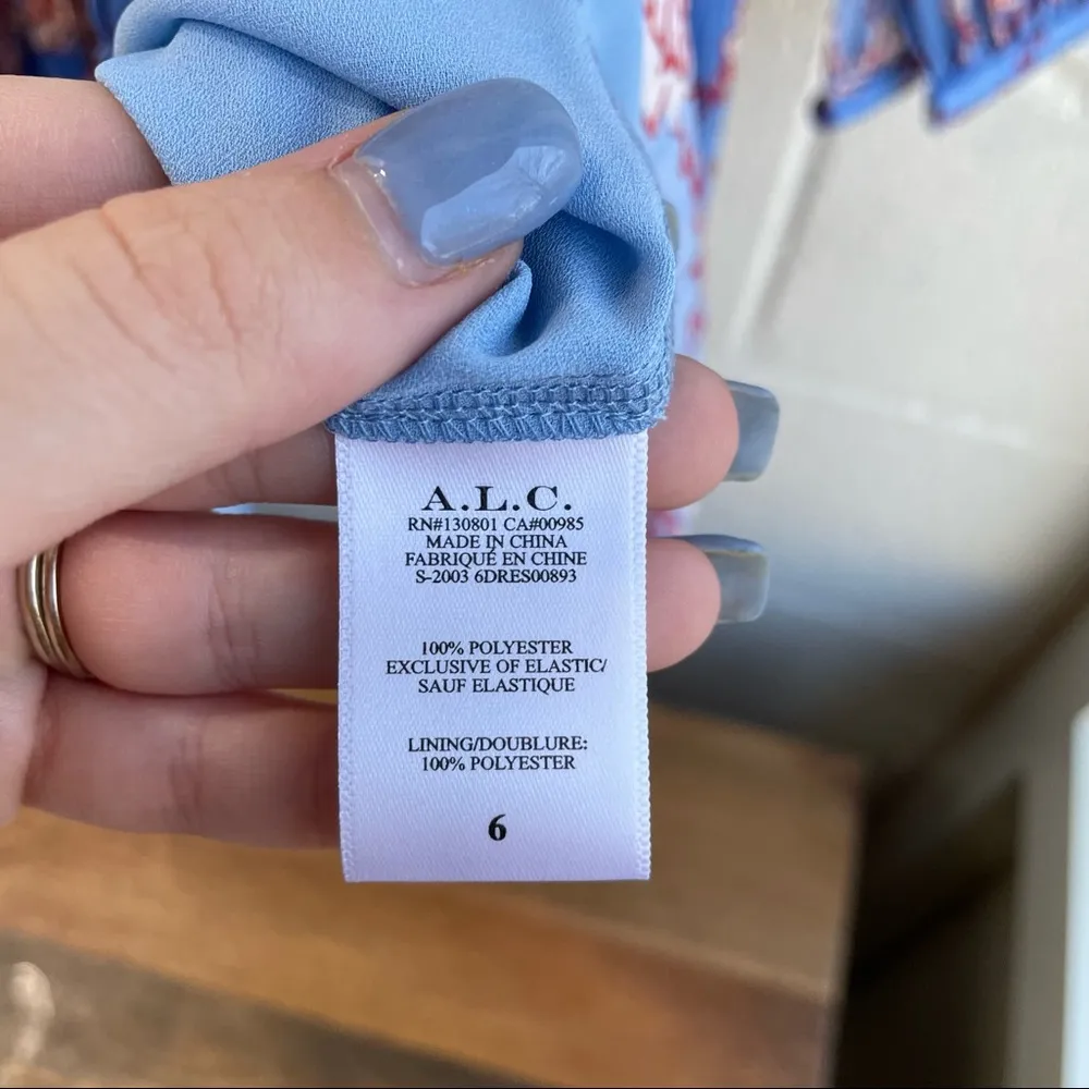 NEW A.L.C. Behati Dress Floral - Image 10