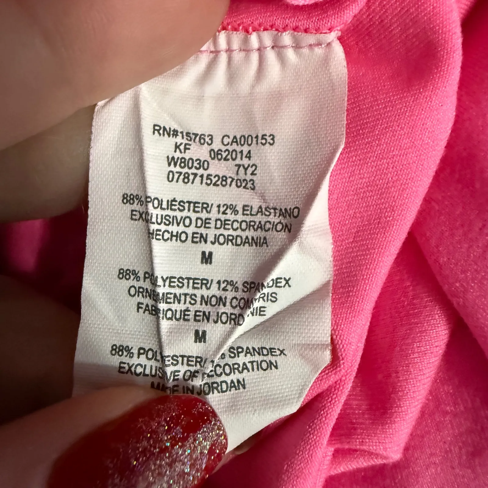 Champion Performax Pink Half Zip Long Sleeve Athletic Pullover Top Medium - Image 6