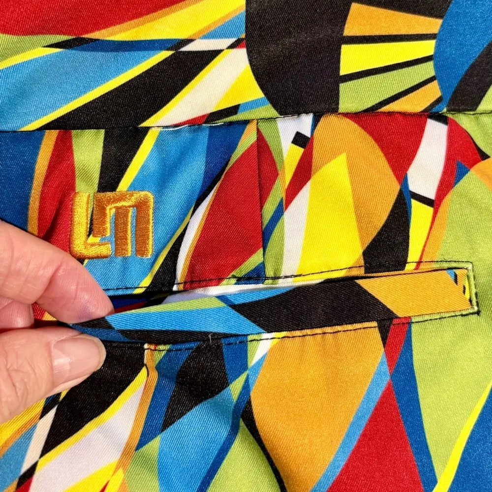 LOUDMOUTH LADIES Birds of a
Feather Active Performance Golf Skort Women’s 8 🧡 Yellow - Image 7