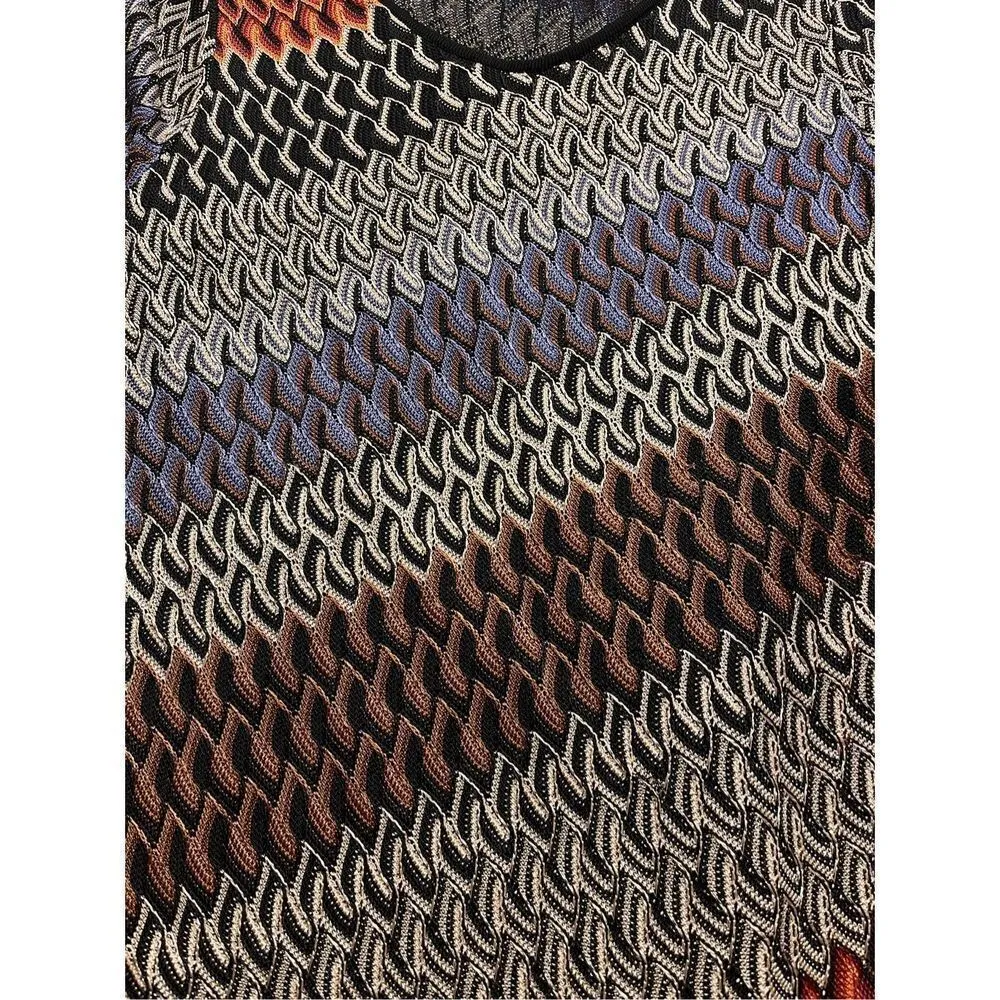 Nic & Zoe multi color dress sz large - Image 4