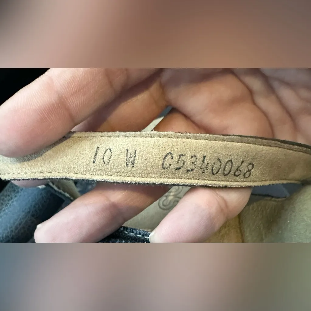 SAS Nudu Sandal RED/Black 10 W Women's Shoes PREOWNED EXCELLENT CONDITION Red - Image 5