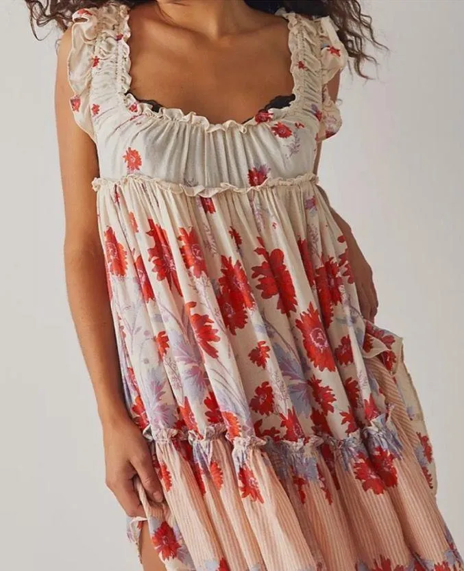 Free People Bali Wild Daisy Slip Dress - Image 2