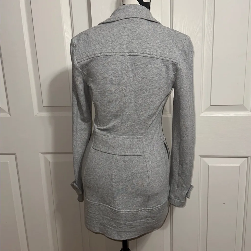 Bailey 44 Light Gray Double-Breasted Coat - Image 3
