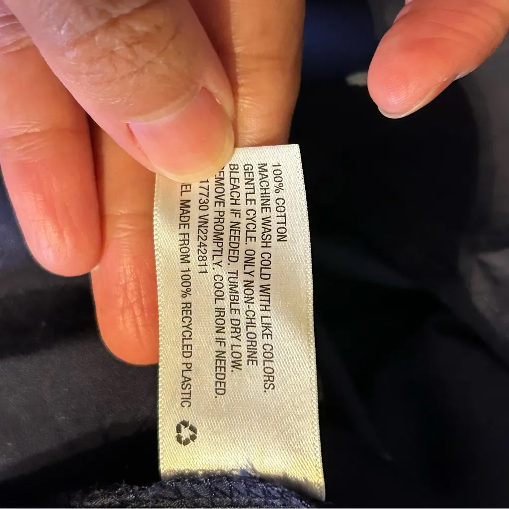 Isabel Maternity by Ingrid & Isabel for Target Blue Polka Dot Short Sleeve Top Size M - Image 6