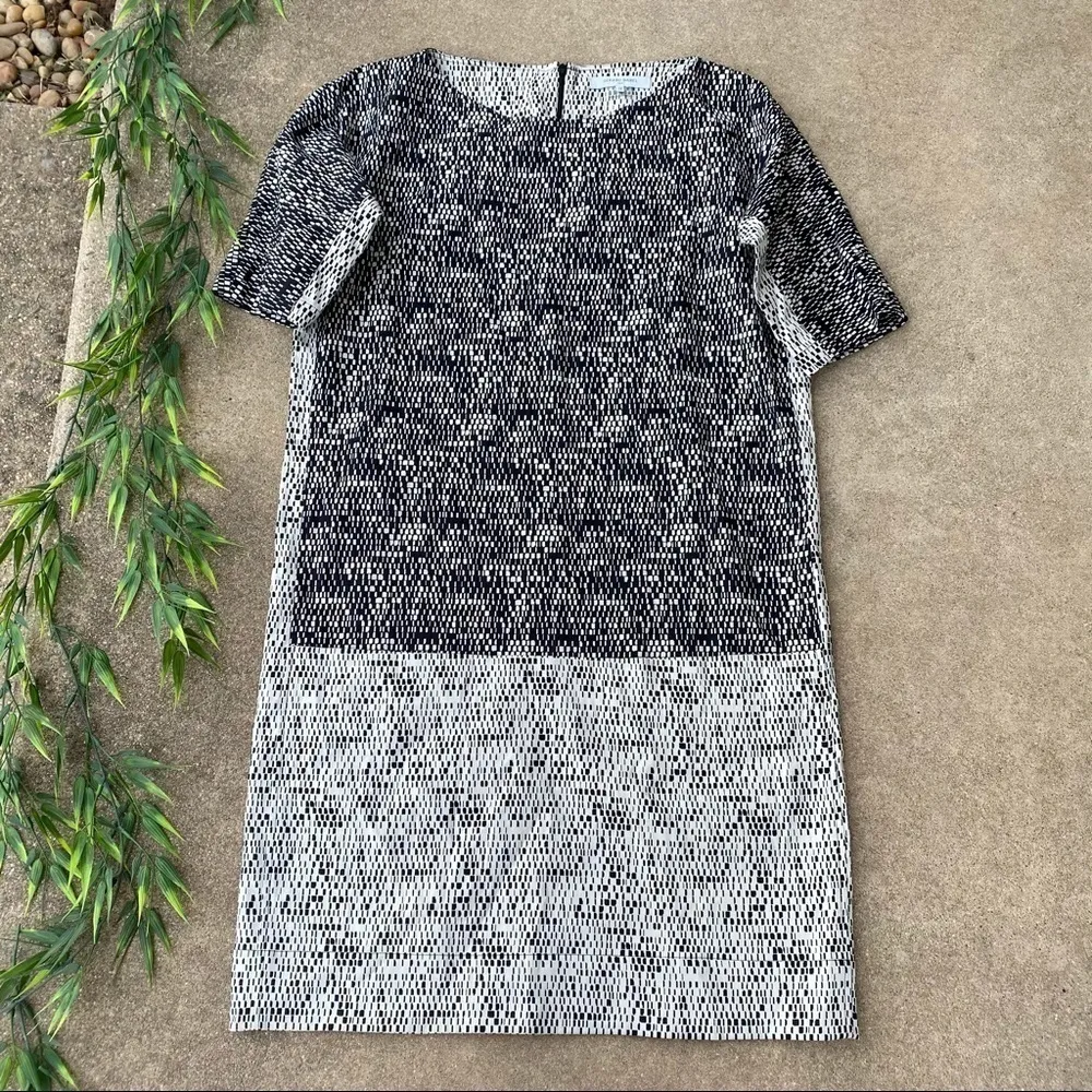 Gerard Darel Abstract Print Shift Dress NEW - Image 2