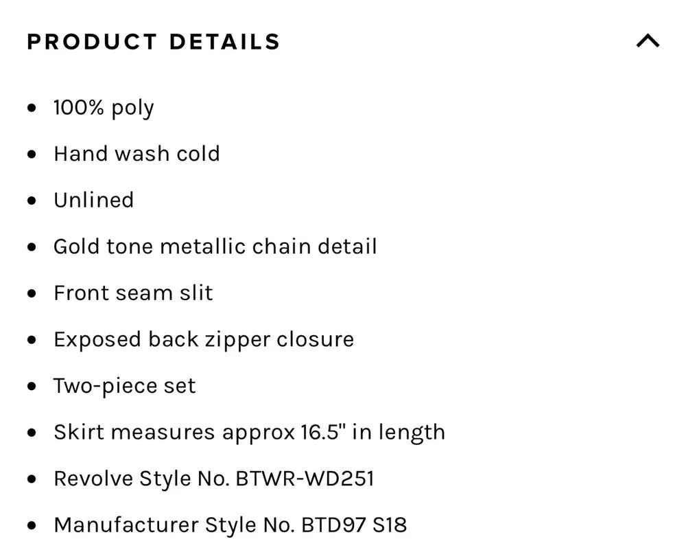 Revolve Two Piece Chain Set - Image 8