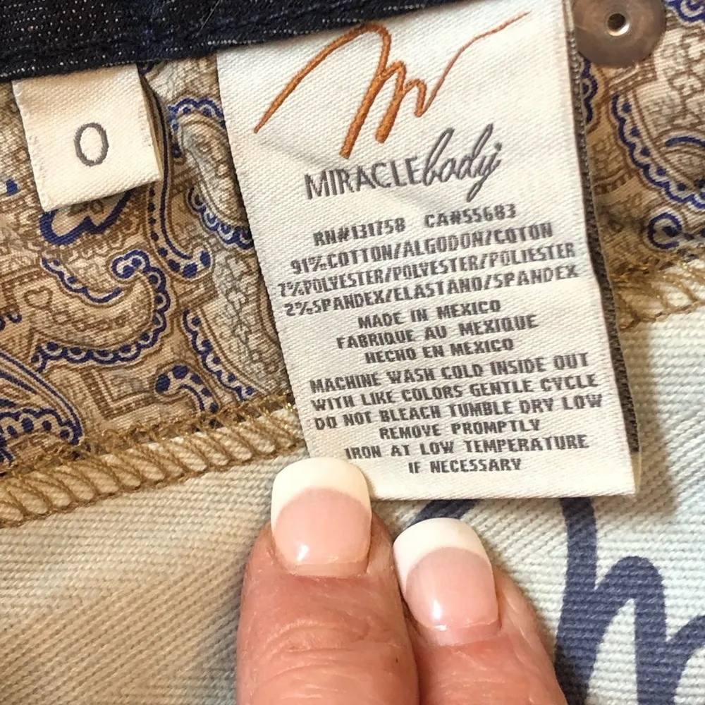 Miracle body Jeans by Miraclesuit NWT Size 0 “Katie” Style - Image 7