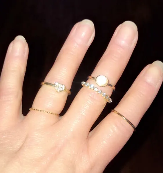 BRAND NEW 5pc BOHO KNUCKLE RING SET Gold - Image 9