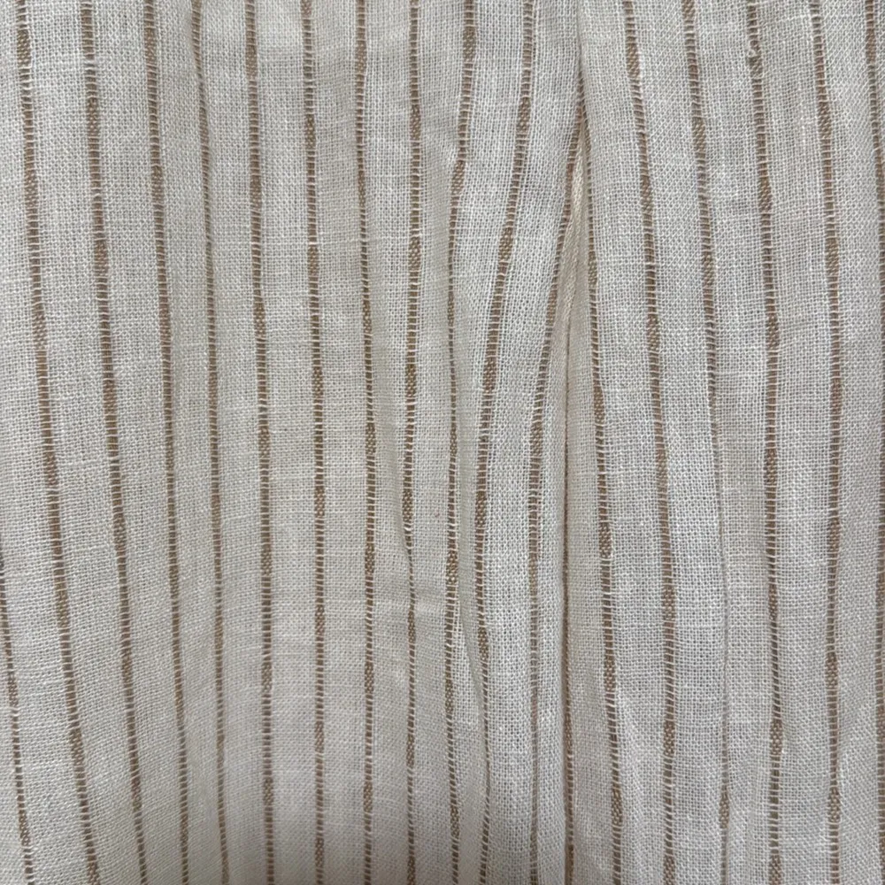 Lane Bryant NWT linen blend belted wide leg pants plus size woman 28 - Image 3