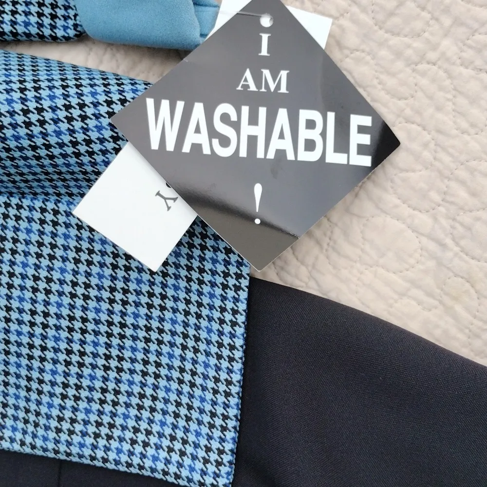 Miss Dorby Houndstooth Two Piece Suit Set SIZE 12P Black - Image 6