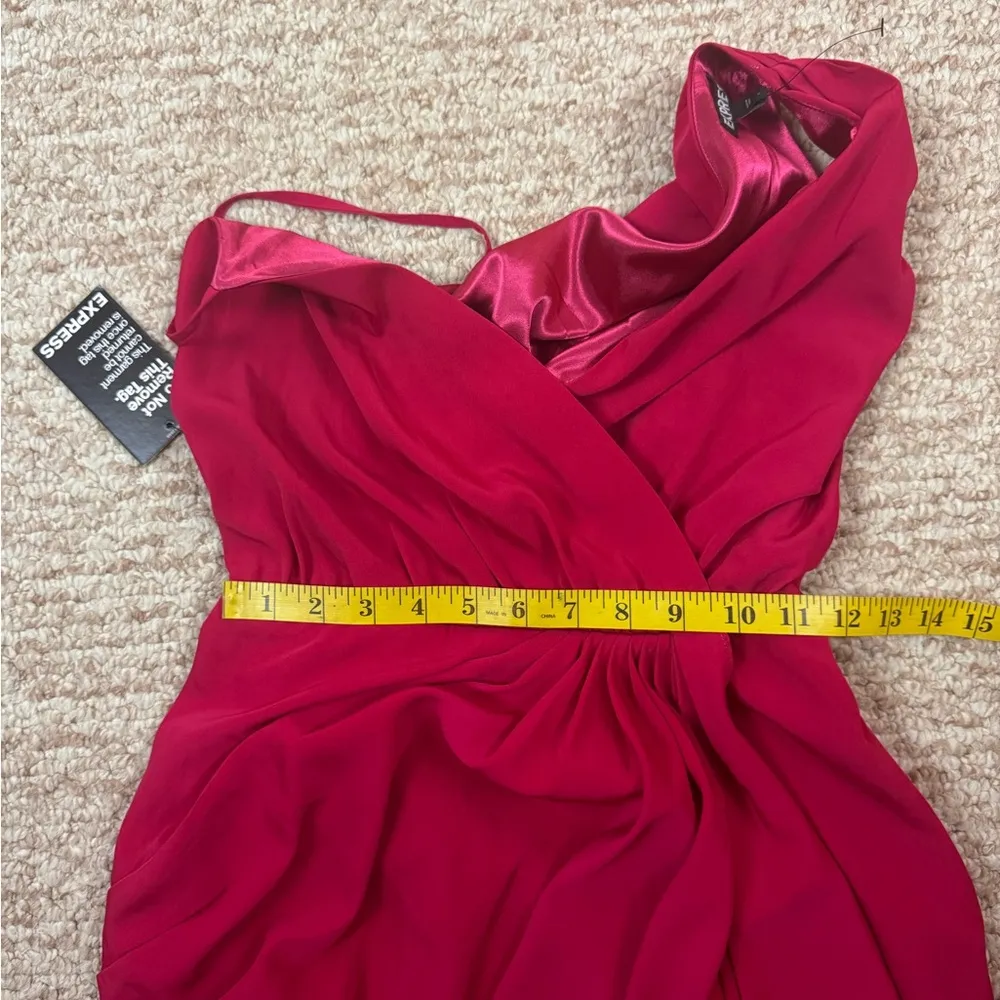 Express Elegant Red Women's Dress Size 4. B39 - Image 8