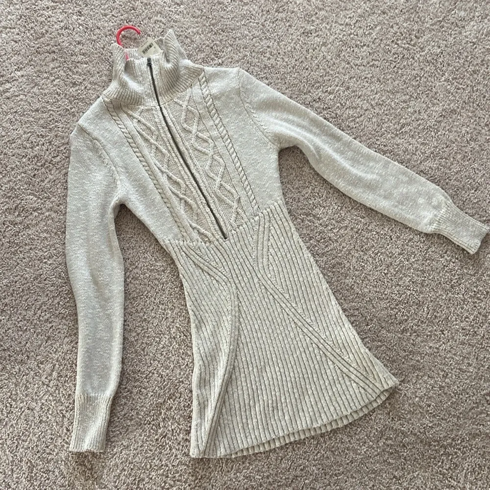 sweater mini dress. S-M - Image 13