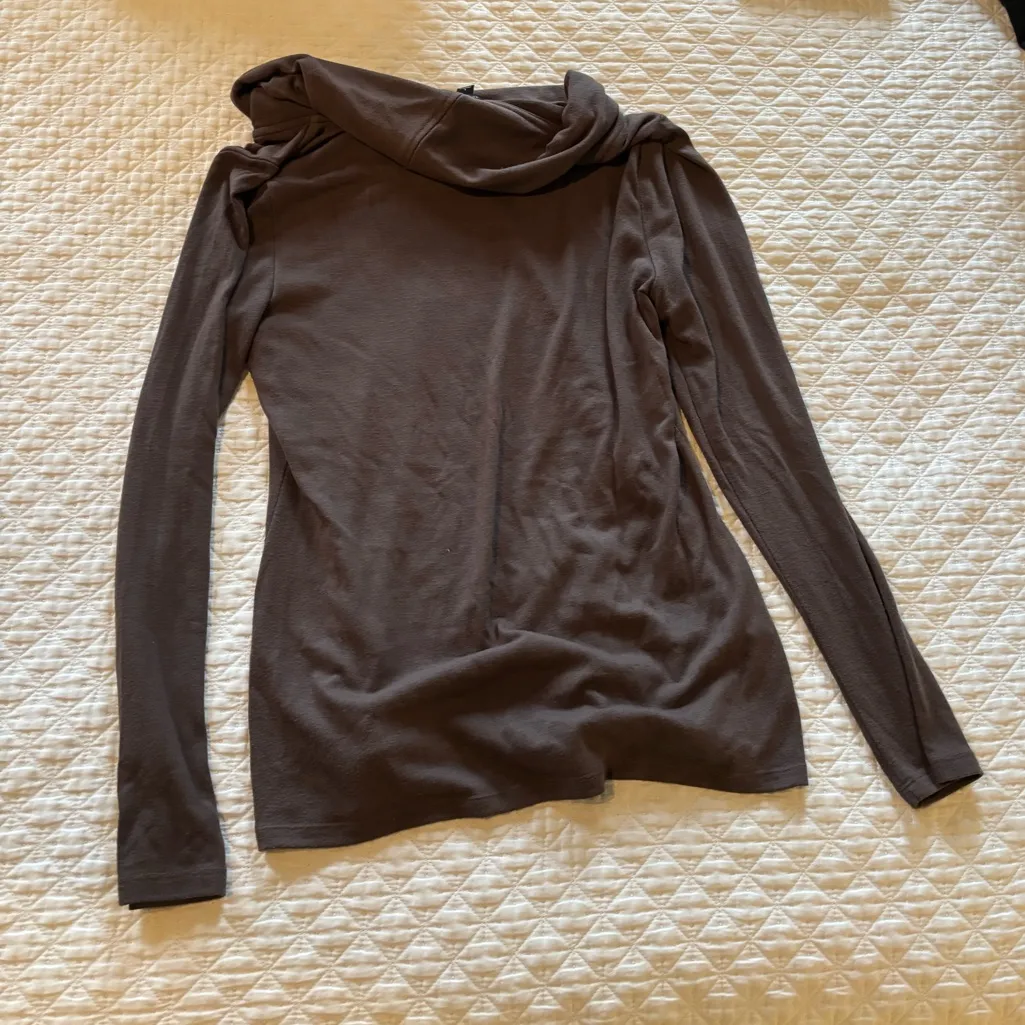 cowl neck ann taylor top - Image 3