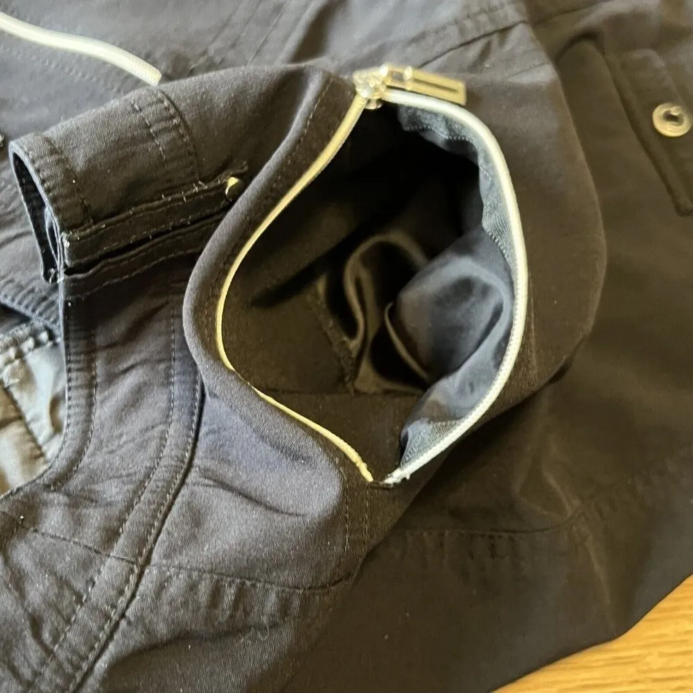 Jamie Sadock Shorts Womens Size 6 Black Capri Long Golf Utility Stretch Athletic - Image 12