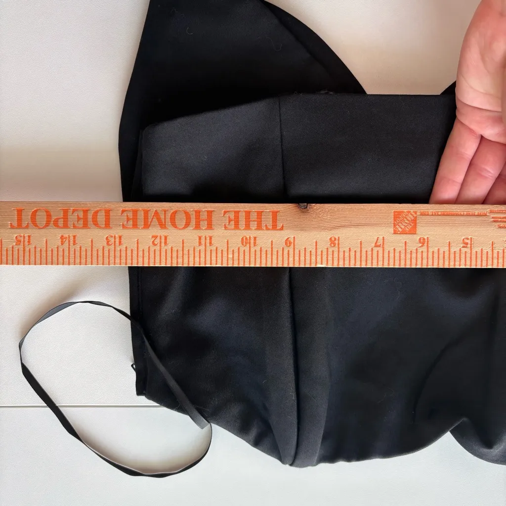 Mable back bow‎ Black Strapless Top small NWT - Image 8