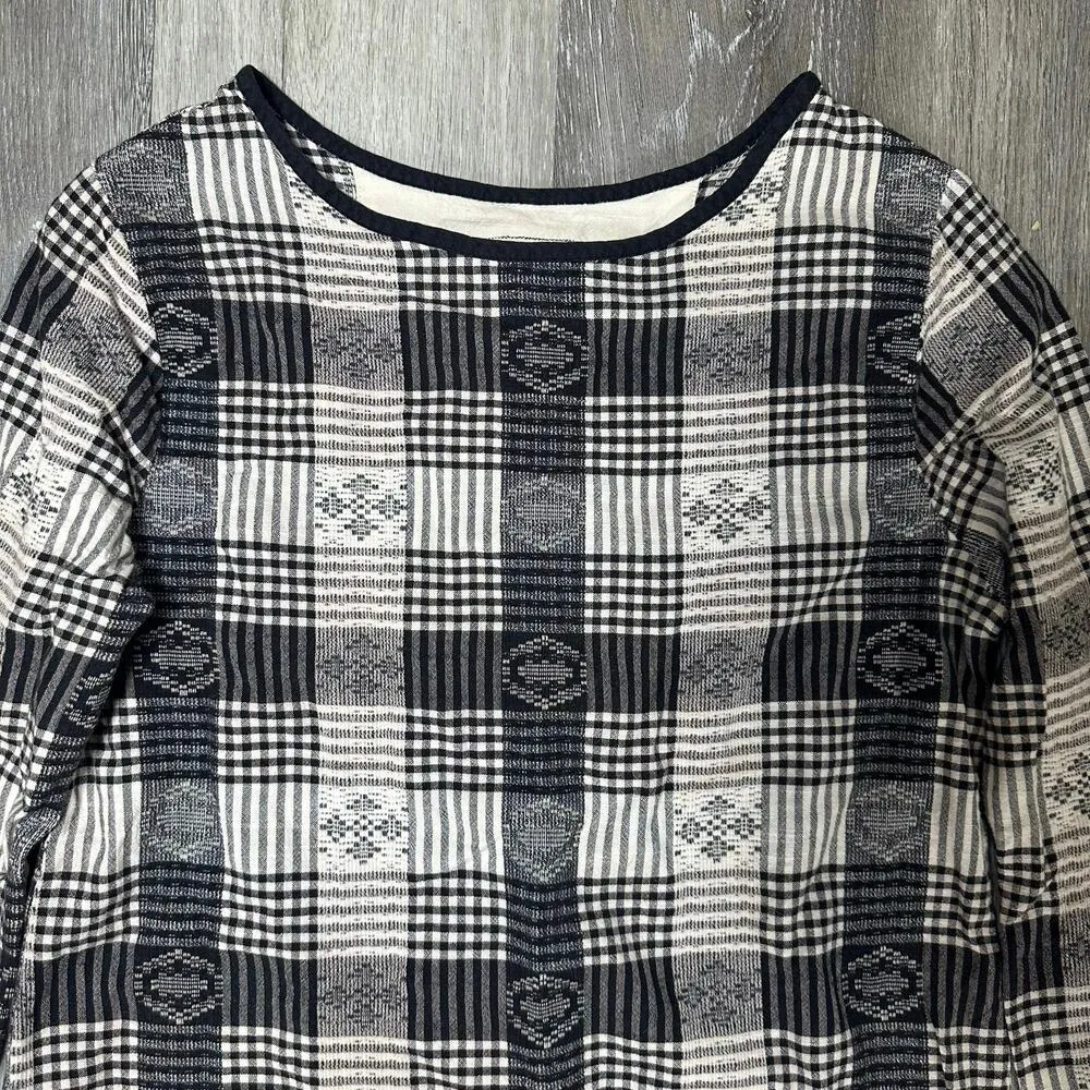 Ace & Jig Long Sleeve Black & White Dress - Image 3