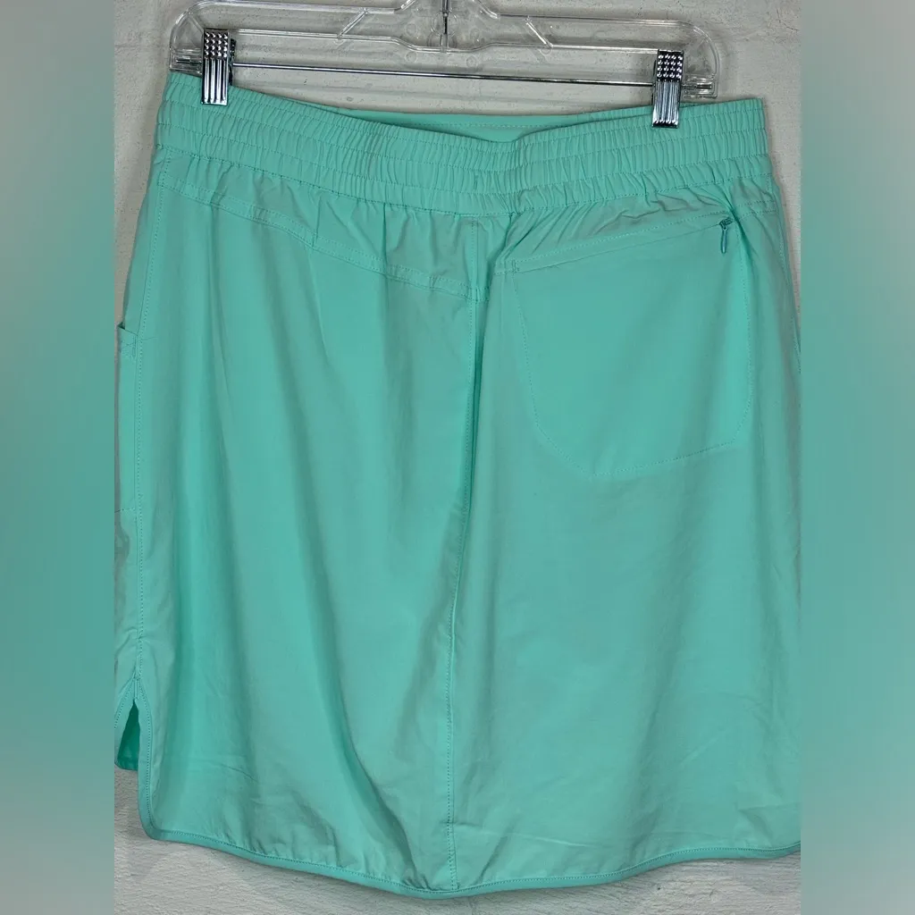 Duluth Trading Co Woman’s Turquoise Athletic Sporty Skort Size Small Blue - Image 6