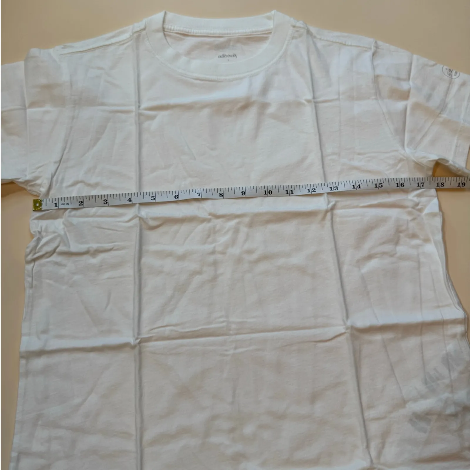 Allbirds Women’s Cotton Tee in Blizzard White | Size S | Soft & Sustainable - Image 5