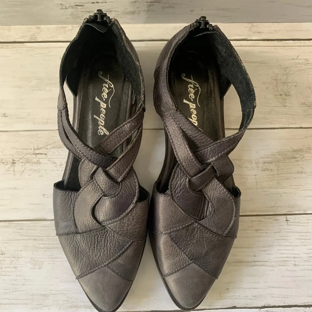 Free People Wanderlust Woven Pointed Flats - Image 3