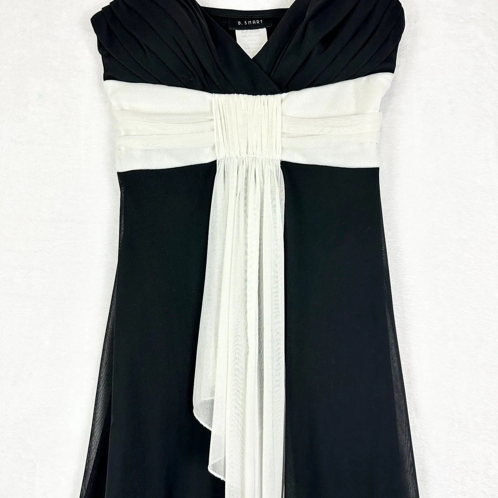 Vintage B Smart Y2K Babydoll Dress Whimsigoth Fairy Size 9/10 Small HOCO Party Black - Image 4