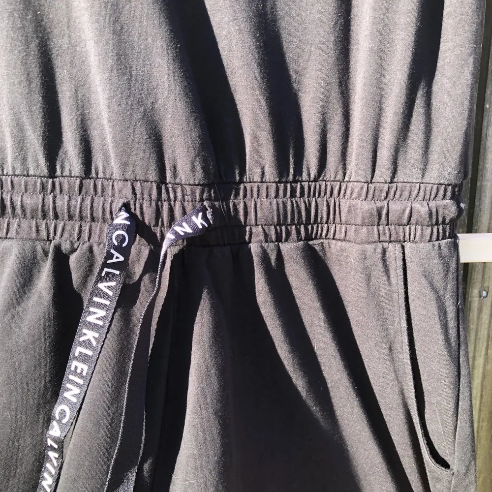Calvin Klein Black Romper Tie Waist M - Image 4