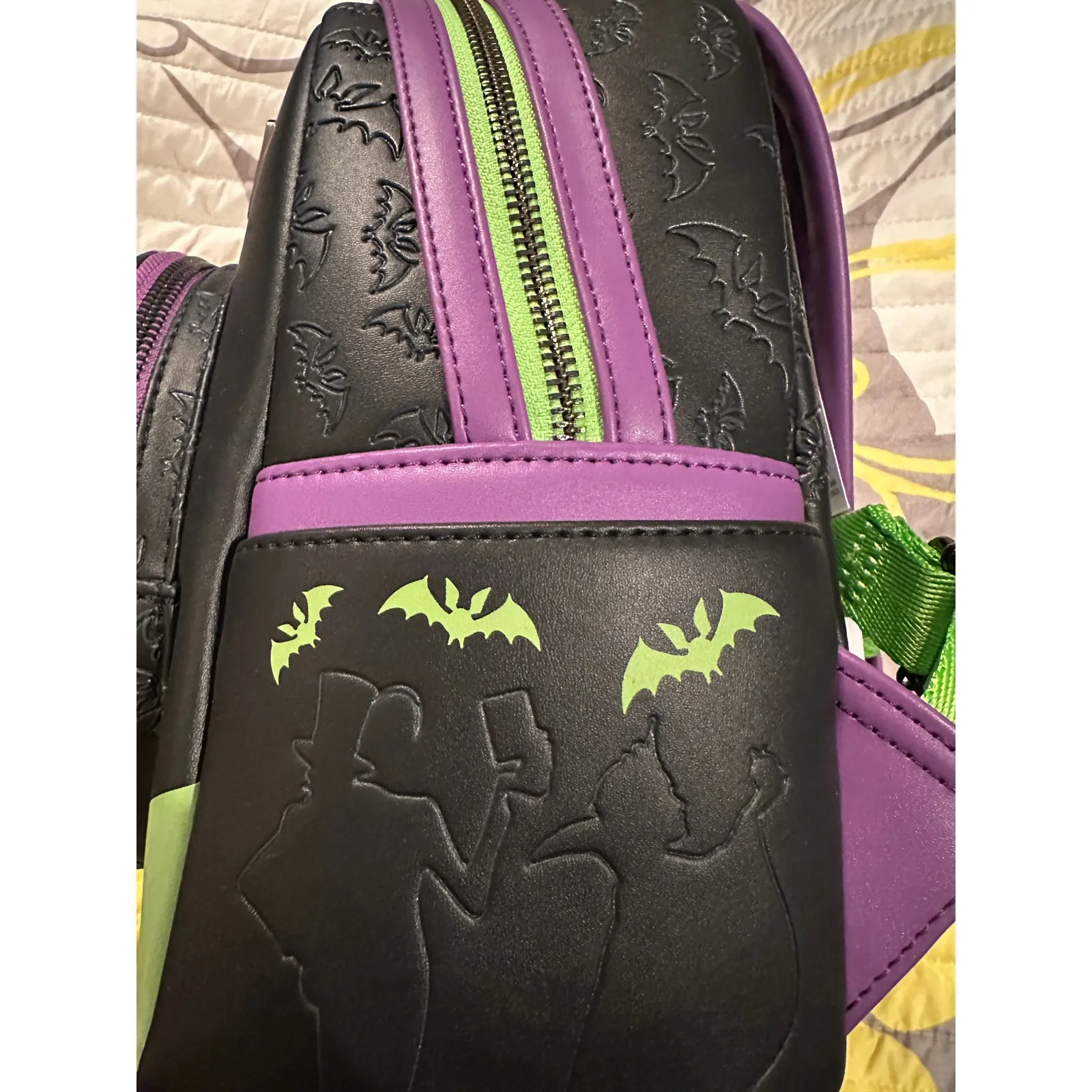 NWT Disney Parks Oogie Boogie Bash Loungefly Halloween Villains Backpack - Image 4