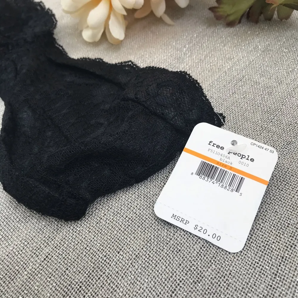 Free People Essential Lace Bandeau Small - Image 6