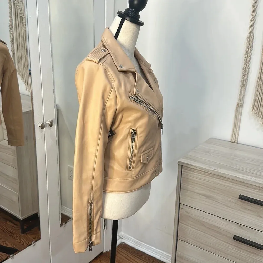 NWT Blank NYC Moto Semi-Fit Jacket In Head To Toe Small - Image 10