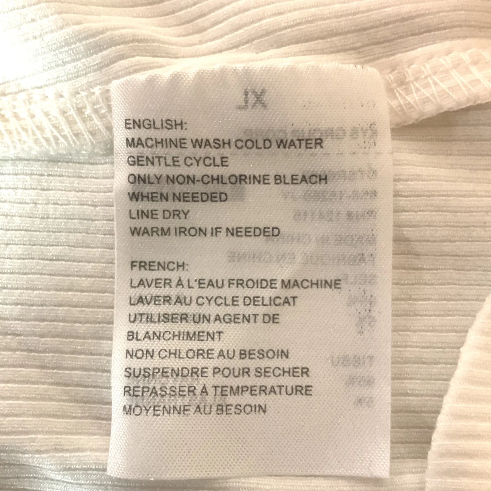 Elodie Short Sleeve Ribbed Round Neck Casual Chic Style Cropped Top Size XL NWT - Image 8