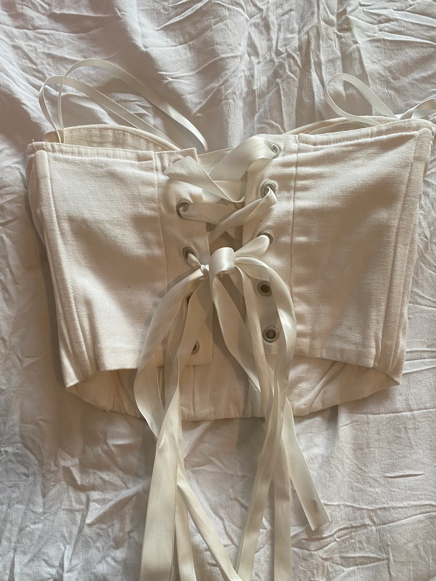 Princess Polly White Corset - Image 4