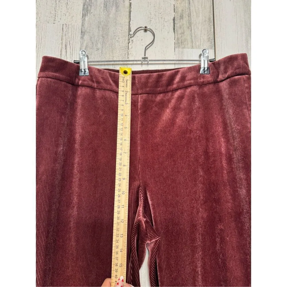 Nanette velvet leggings size XL Red - Image 5