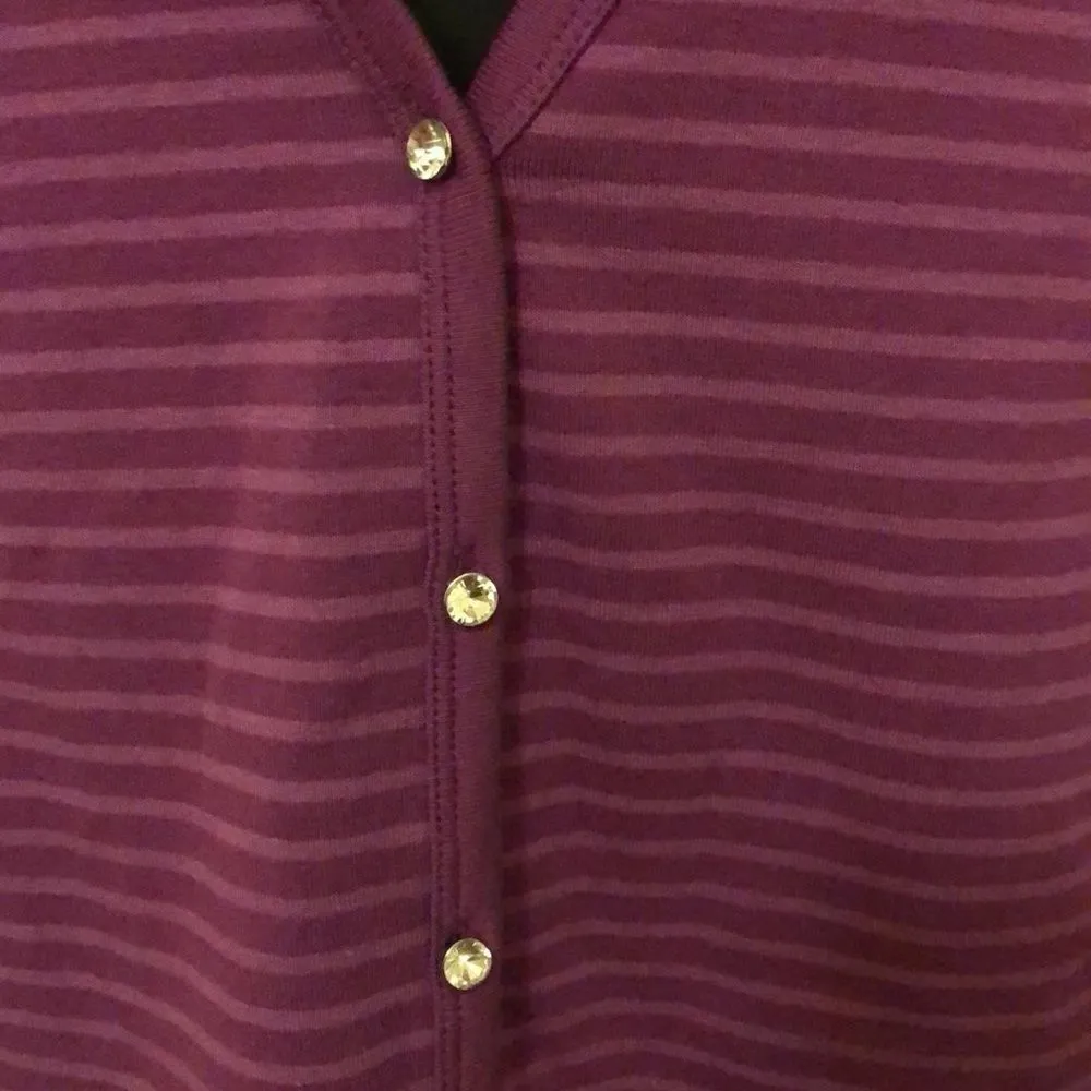 Chico’s striped cardigan-NEW   - Image 2