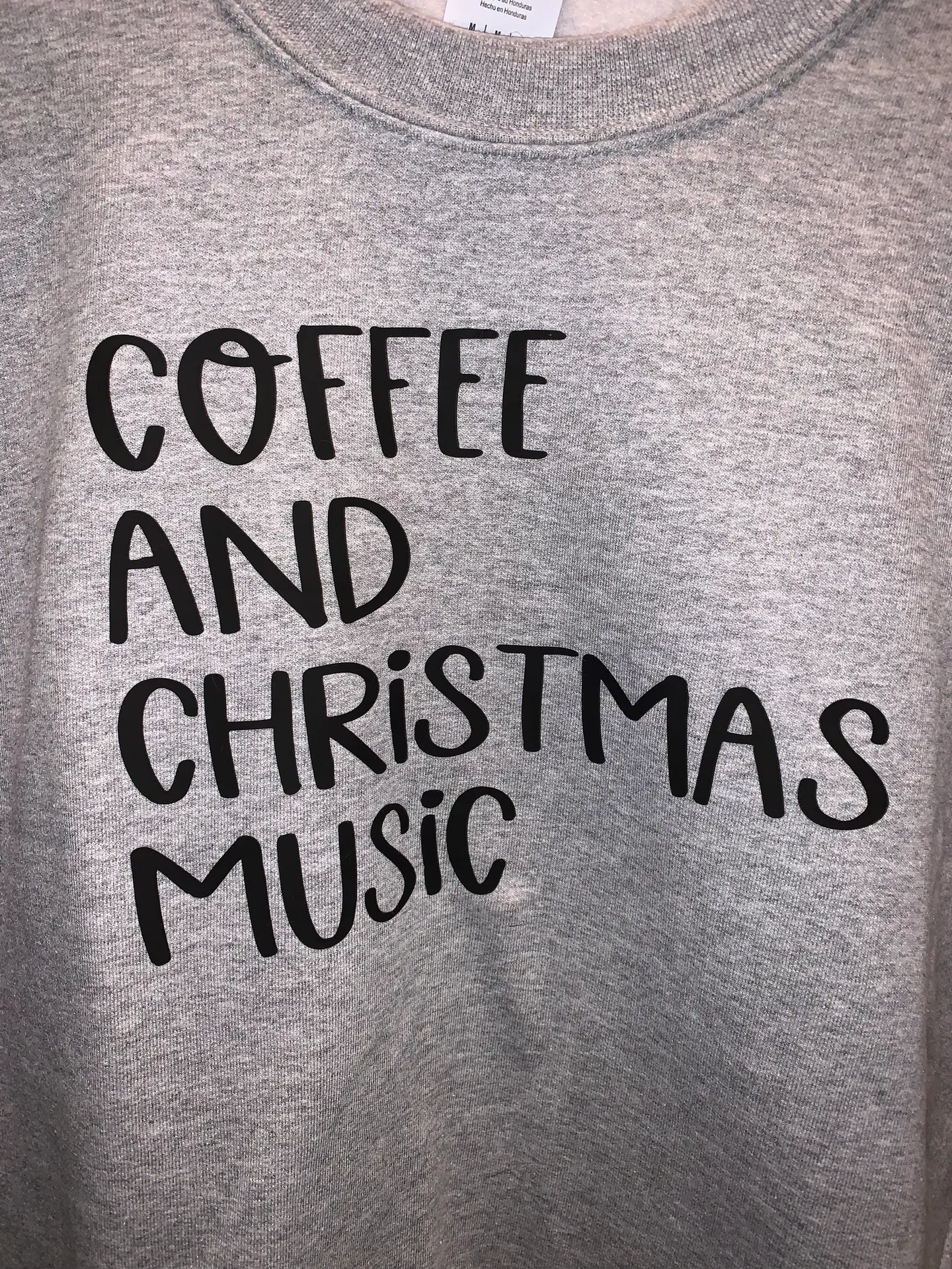 Coffee And Christmas Sweatshirt - Image 2