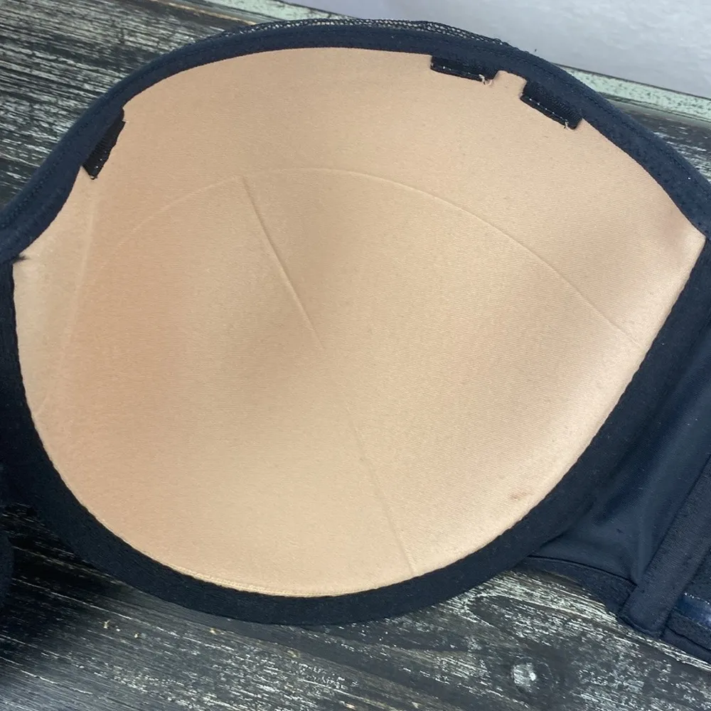 Soma Black Stunning Support Strapless Underwire Contour Bra 38DDD 38F Size undefined - Image 5