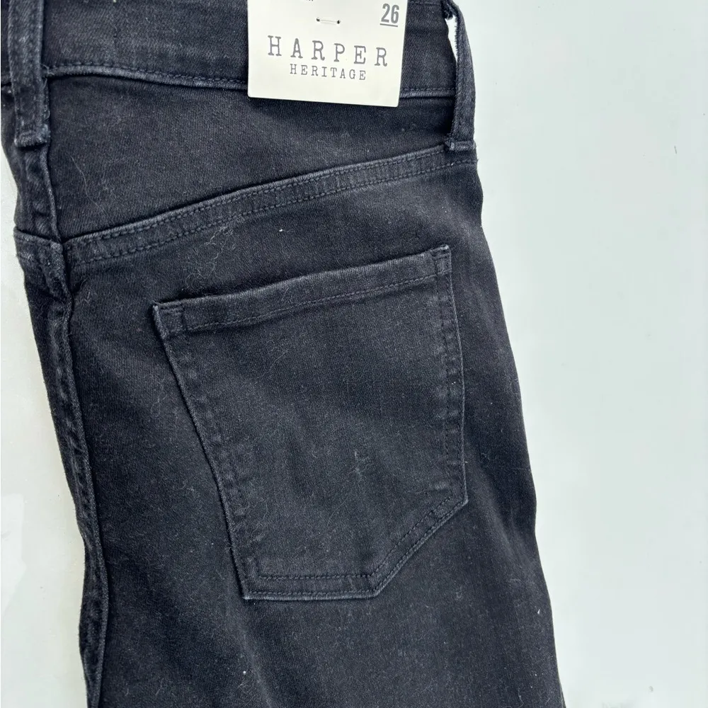 NWT Francesca’s Harper Black Jeans. 26 - Image 7