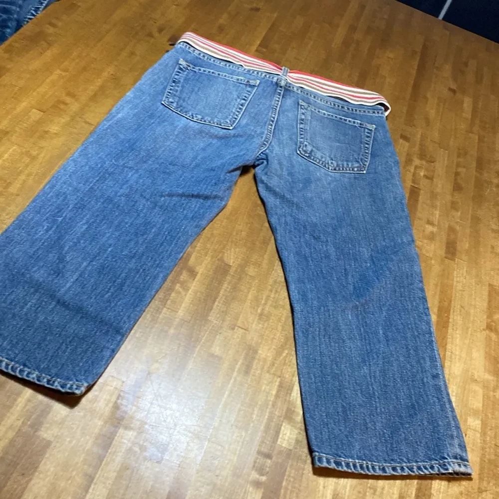 J. Crew Hipslung 29 Capri jeans cute belt!! - Image 3