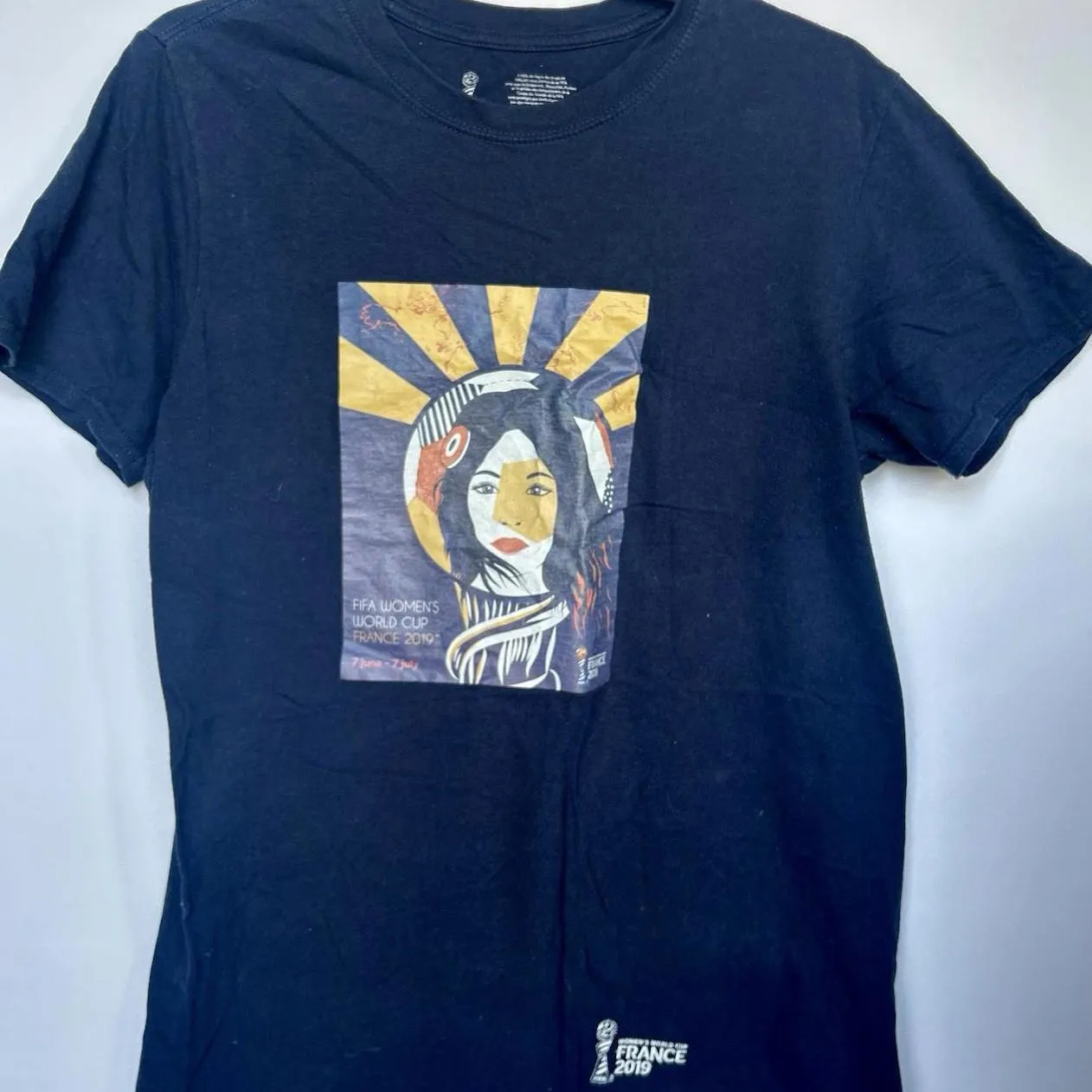 France 2019 FIFA Women's World Cup Blue T - Image 2