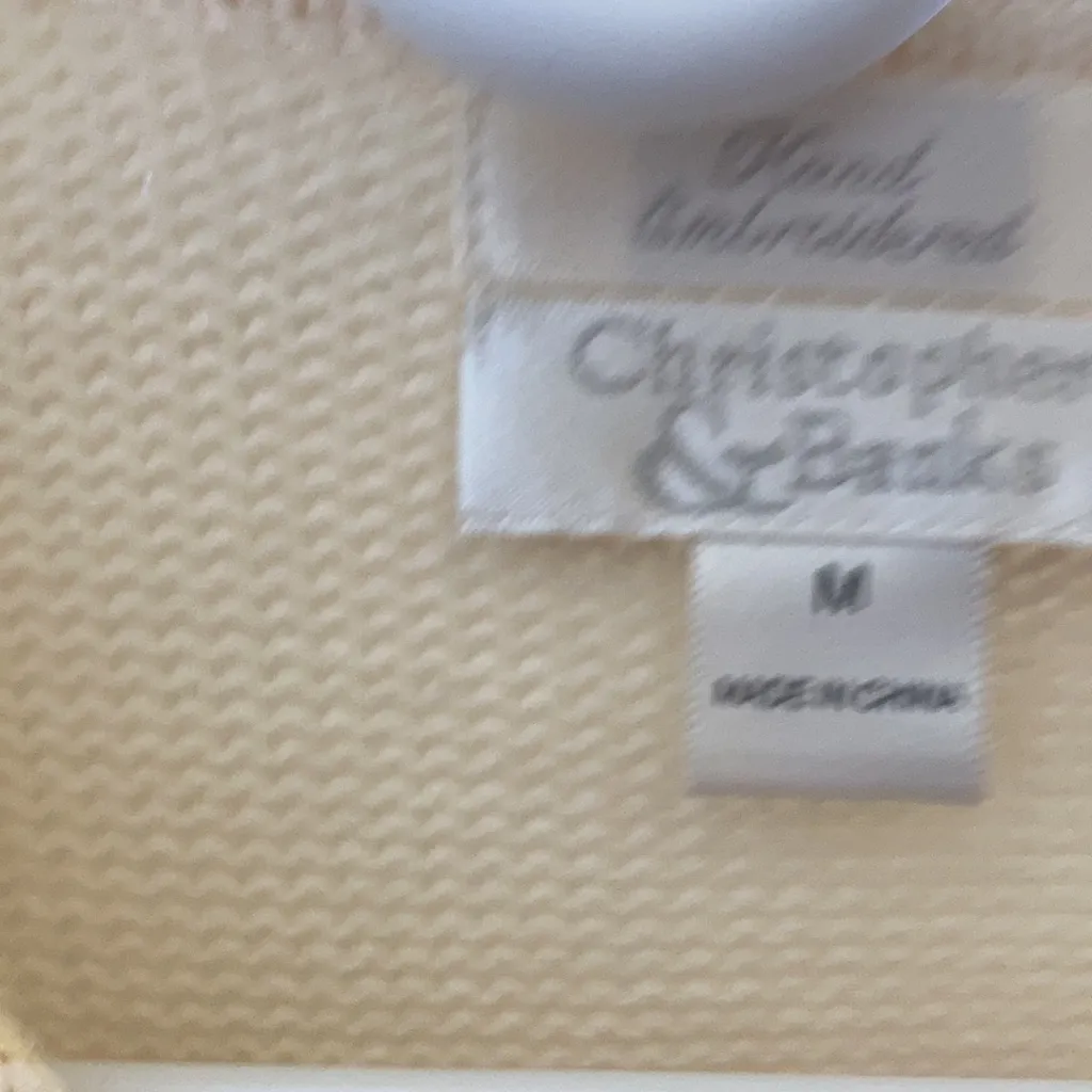 FINAL MARKDOWN Christopher and banks sweater medium - Image 4