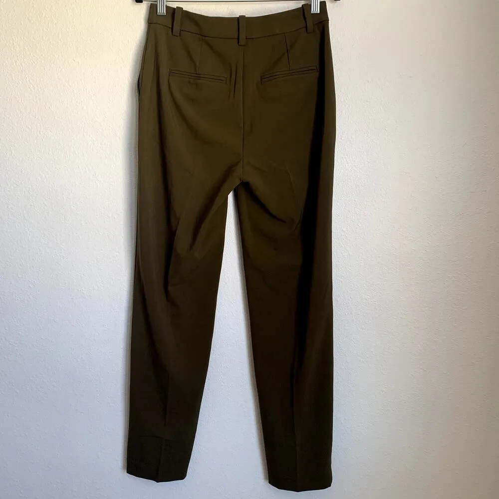NWT Madewell The Fairbanks Pant in Dark Olive Green NO362 - Image 4