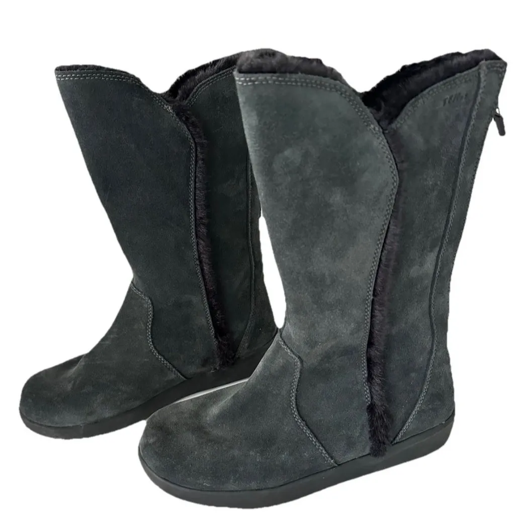 L.L. Bean Women's Tall Blue Boot Sz 8.5 Prima Loft 200 Gram Vibram Artic Grip - Image 8