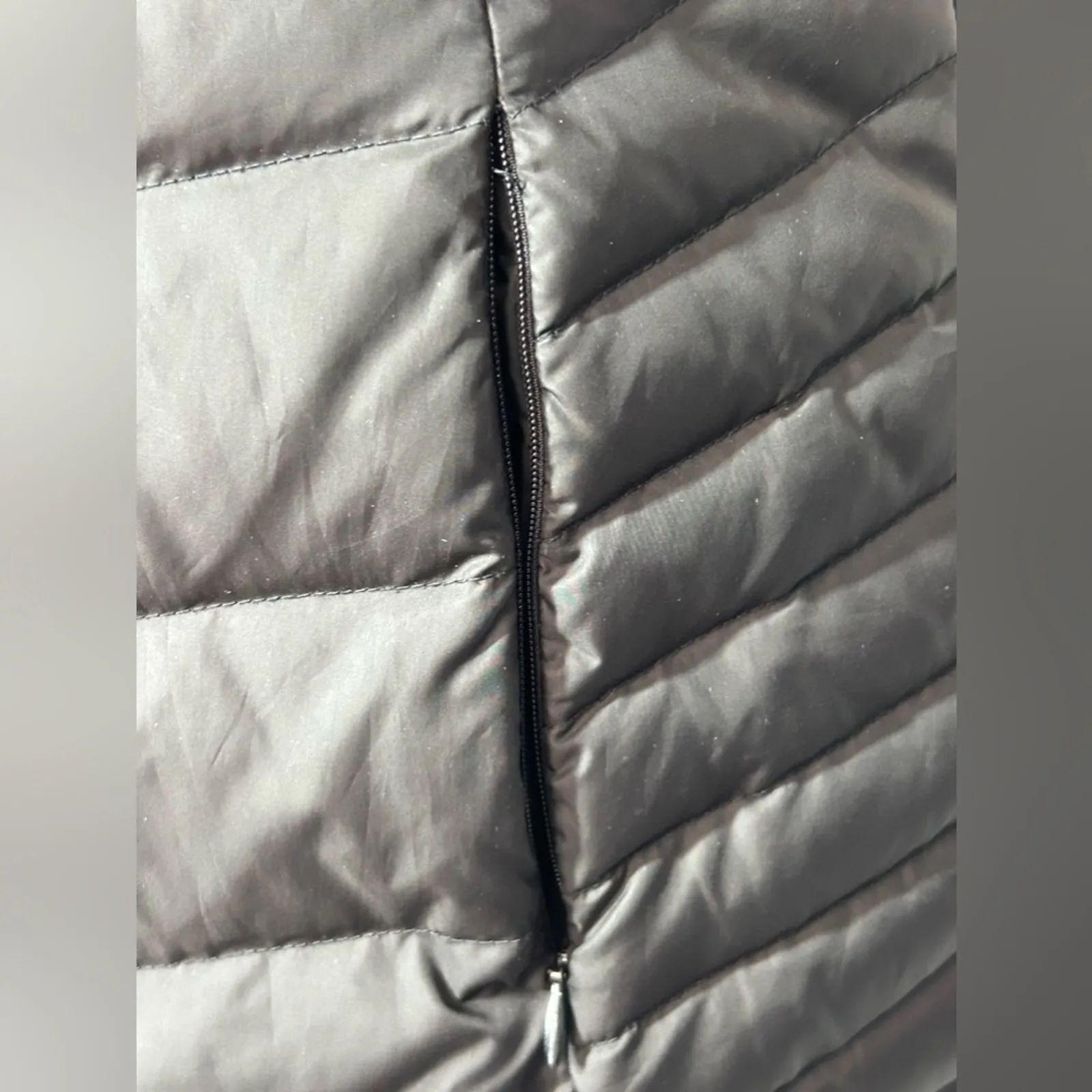 Marc New York Andrew Marc Kirby Chevron Puffer Coat Black Size Small - Image 15